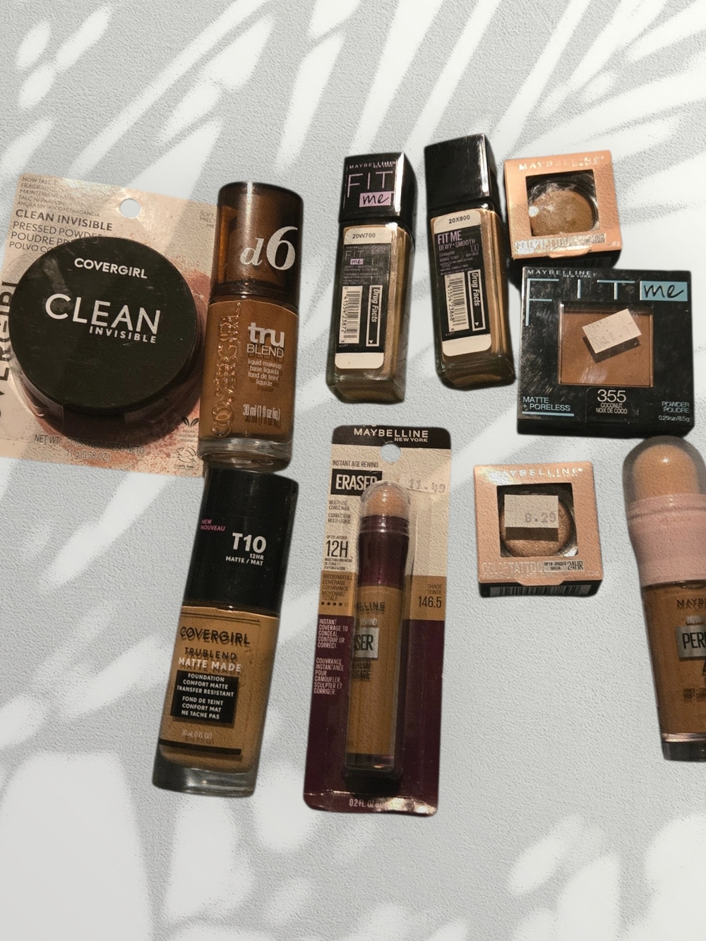 Maybelline & CoverGirl  10 Piece Bundle